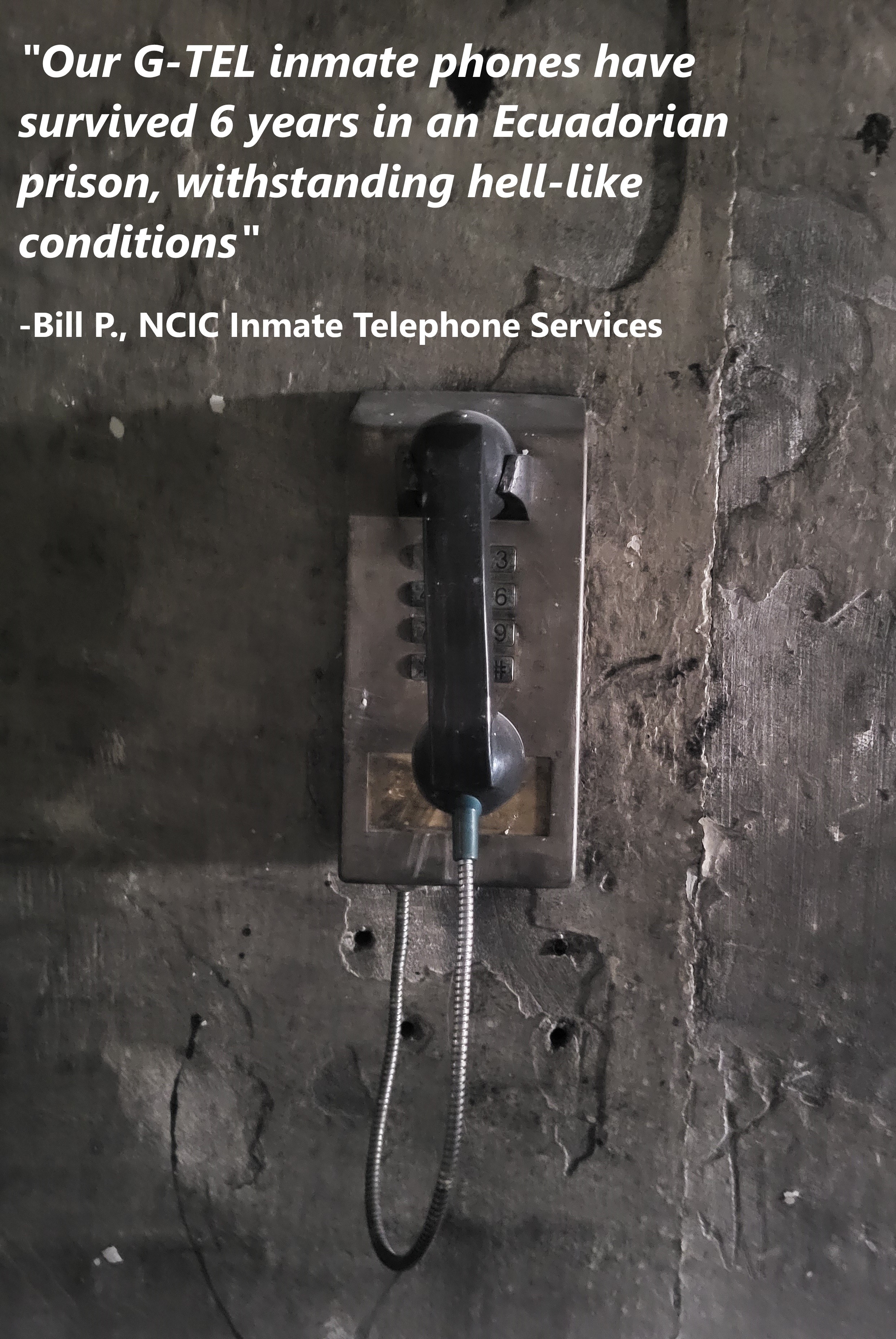 GTel Enterprises > Payphones, Armored Cord Handsets